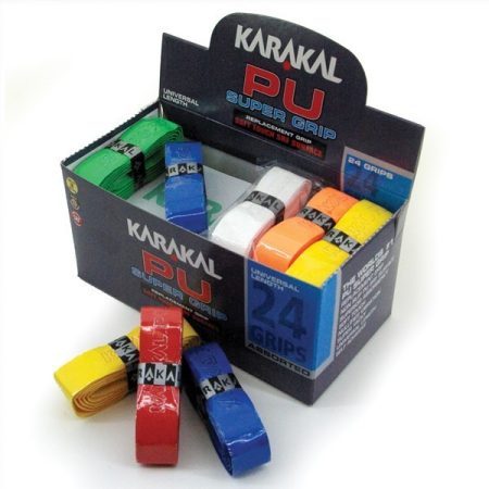 Karakal PU replacement grip multi colour