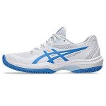 images Asics Gel Game FF Ladies White Blue Coast