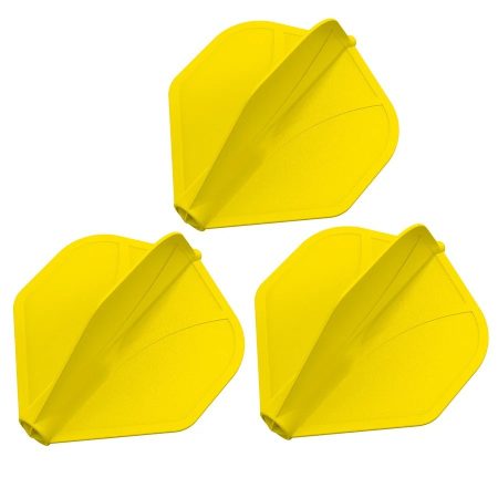 Shot Airfoil Yellow Molded Std Flights
