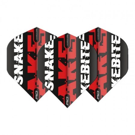 Red Dragon HC Snakebite Logo Red Flights