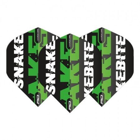 Red Dragon HC Snakebite Logo Green Flights