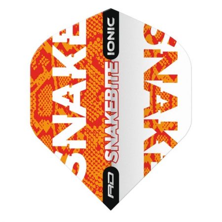 Red Dragon Snakebite Ionic Orange Flights