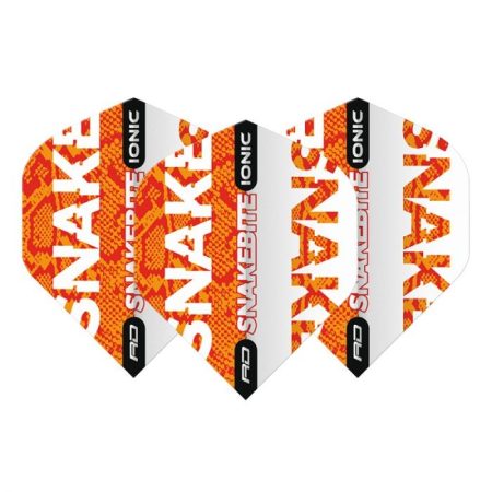 Red Dragon Snakebite Ionic Orange Flights