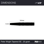 Red Dragon Peter Wright Snakebite Tapered SE