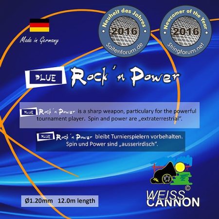 Weiss Cannon Rock n Power Strings 15g