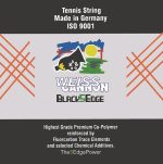 Weiss Cannon Black 5 Edge Strings 17g