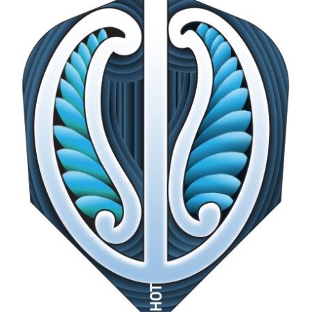 Shot Flights Warrior Blue