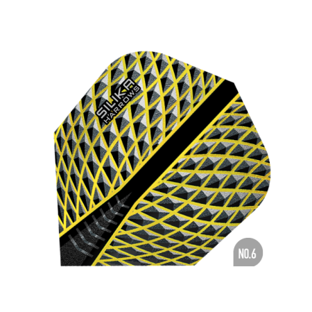 Harrows Flights Silika Yellow