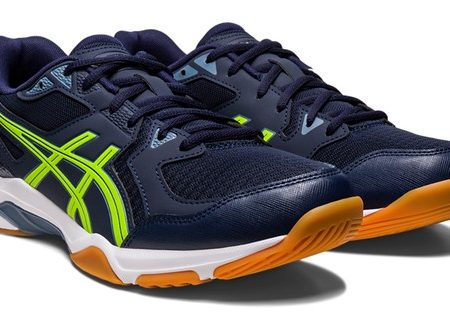 Asics Gel Rocket 10 Midnight Hazard Green