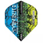 Red Dragon HC Snakebite Multi Snakeskin Blue Flights