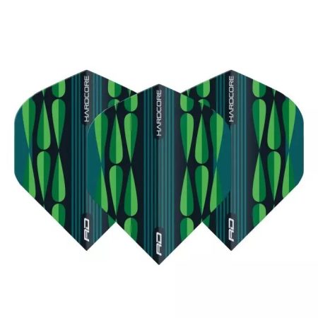 Red Dragon HC Radical Green Teardrop Flights