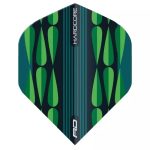 Red Dragon HC Radical Green Teardrop Flights