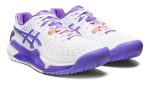 Asics Gel Resolution 9 White Amethyst Ladies