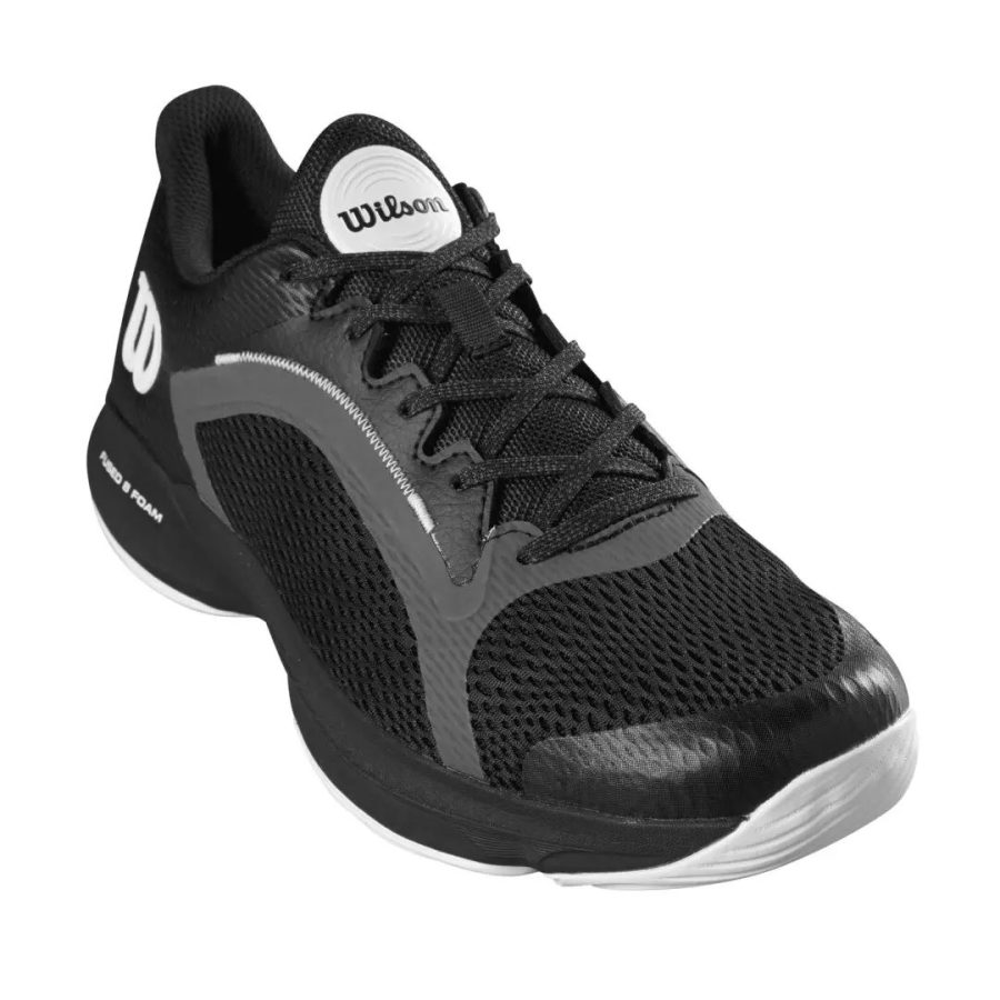 Wilson Hurakn 2.0 Black White Ebony Padel Shoes