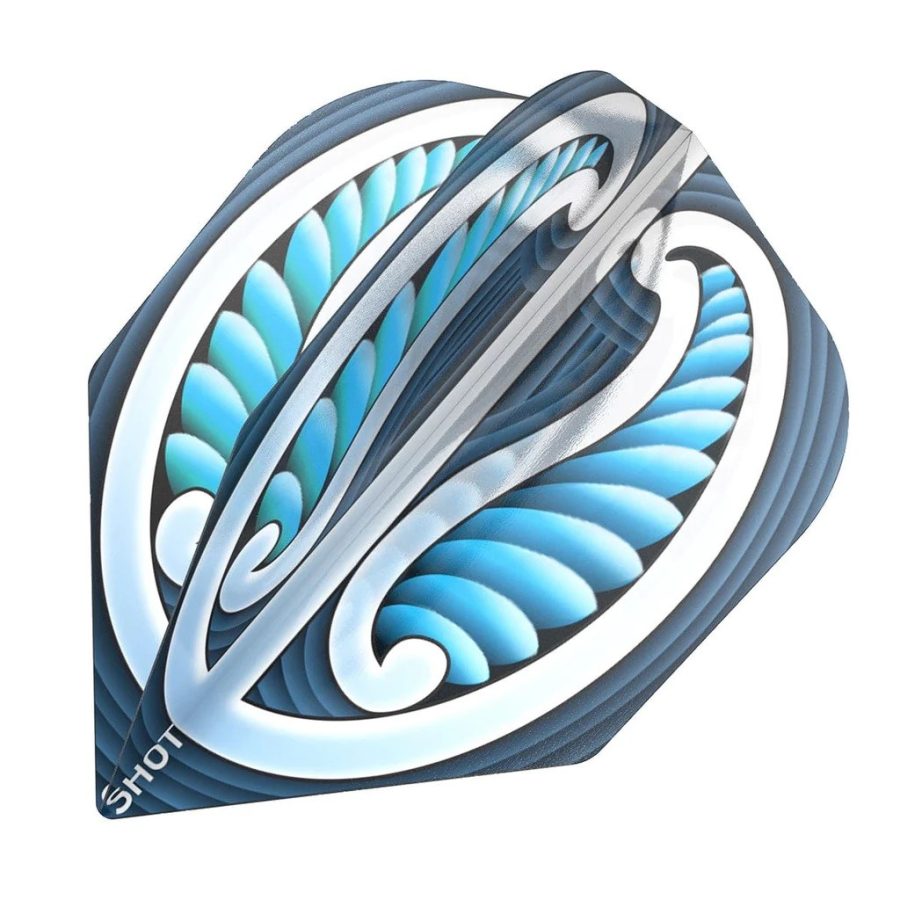 Shot Flights Warrior Blue