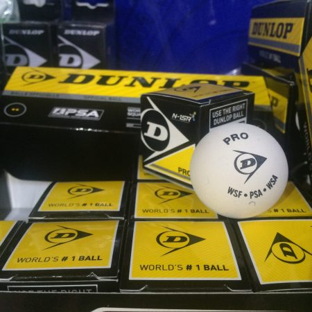Dunlop Pro squash ball - white