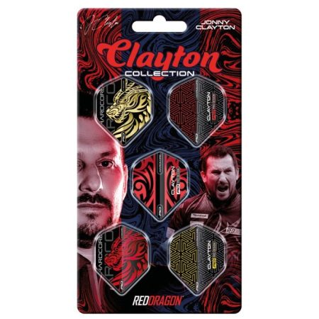Red Dragon Jonny Clayton Flight Collection 0800