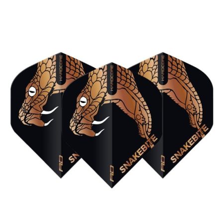 Red Dragon Snakebite Black Bronze Flights