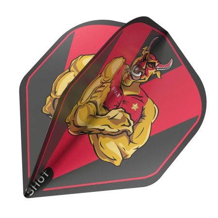 Shot Flights Bully Boy Red