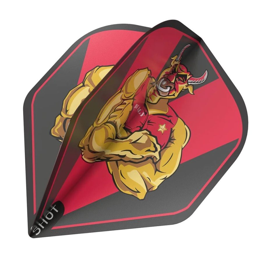 Shot Flights Bully Boy Red