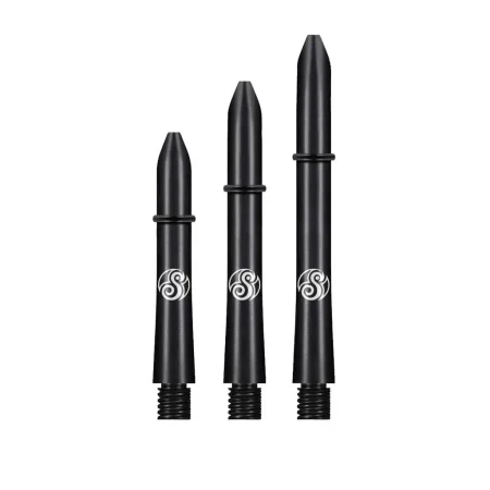 Shot Aluminium Black Shafts