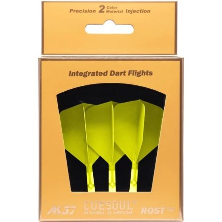 Cuesoul Rost T19 Big Wing White And Yellow Flights
