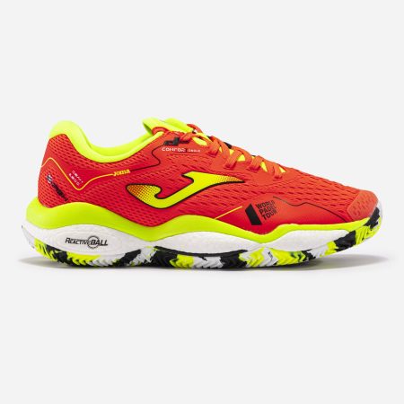 Joma T-Smash 2308 Padel Shoes Orange Fluor