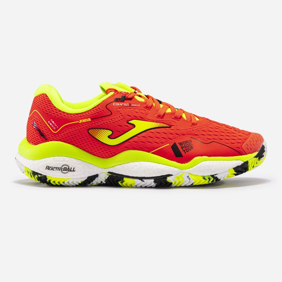 Joma T-Smash 2308 Padel Shoes Orange Fluor