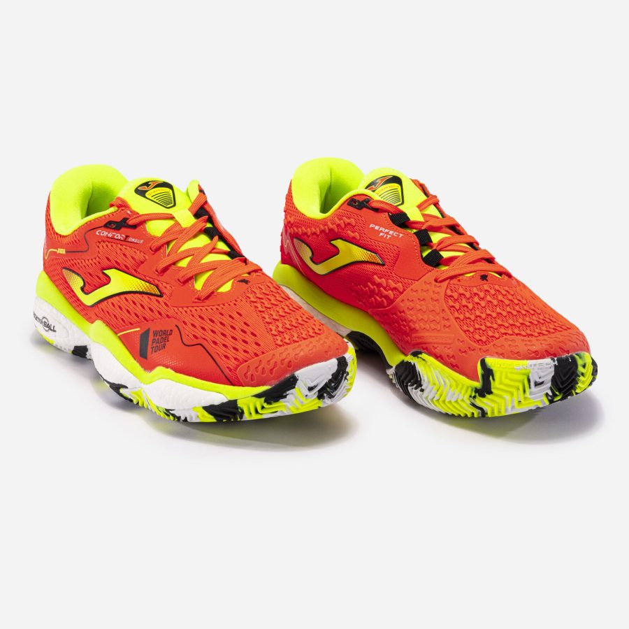 Joma T-Smash 2308 Padel Shoes Orange Fluor
