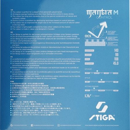 Stiga Mantra Control