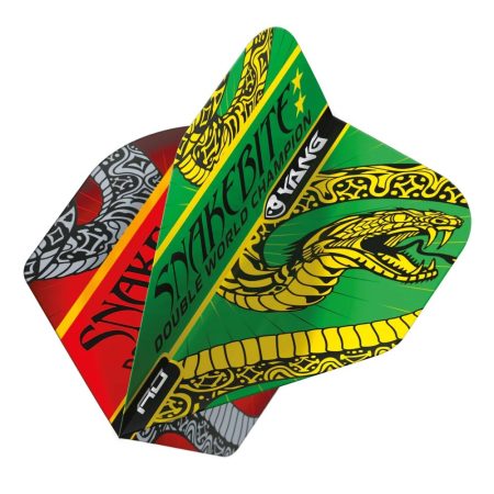 Red Dragon Yin Yang Peter Wright Orange Green Flights
