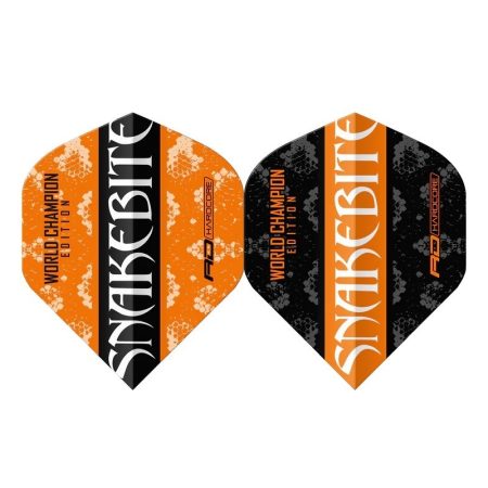 Red Dragon Yin Yang Peter Wright Black Orange Flights