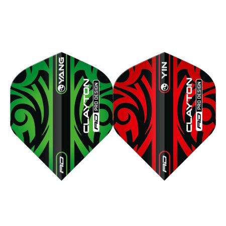 Red Dragon Yin Yang Jonny Clayton Red Green Flights