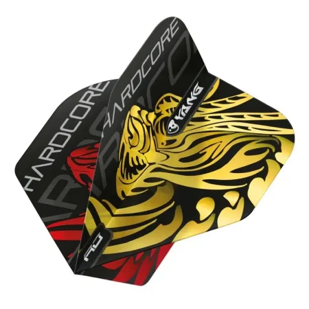 Red Dragon Yin Yang Jonny Clayton Gold Red Flights