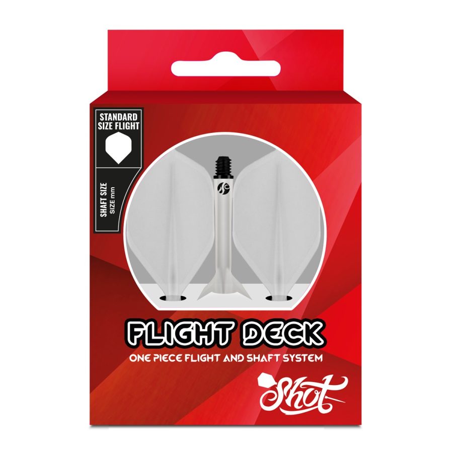 Shot Flight Deck One Piece Flight and Shaft Clear