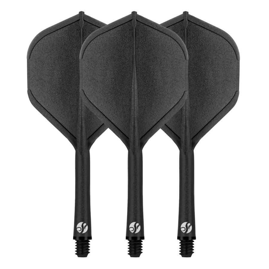 Shot Flight Deck One Piece Flight and Shaft Black