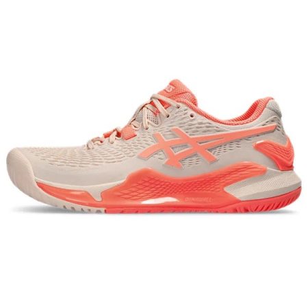 Asics Gel Resolution 9 Pearl Pink Sun Choral Ladies