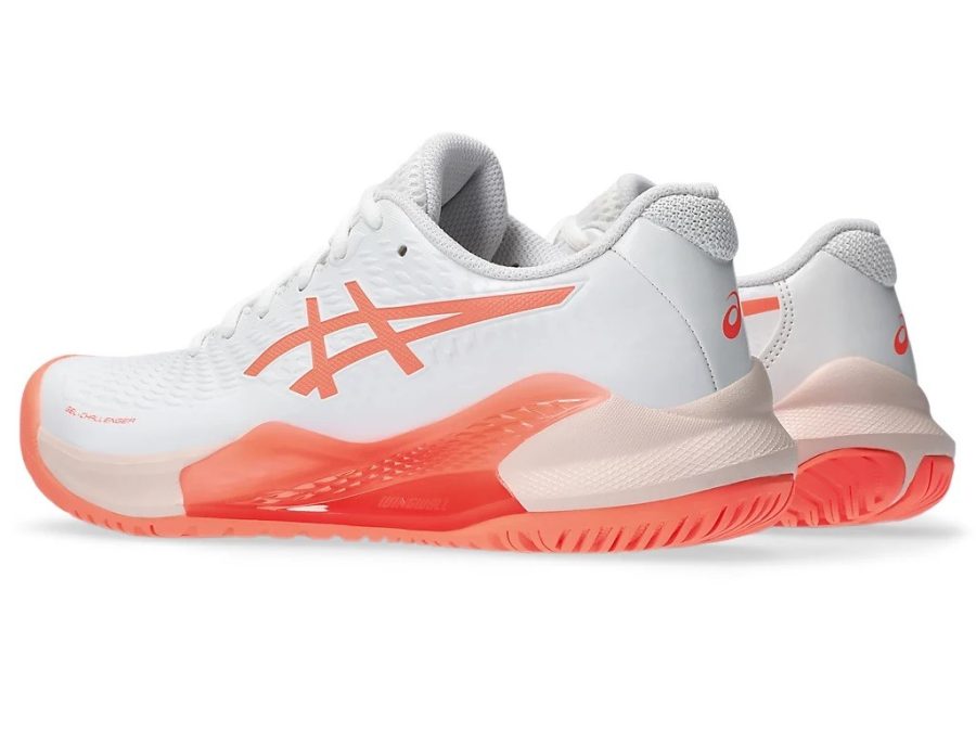 Asics Gel Challenger 14 Ladies White Sun Coral