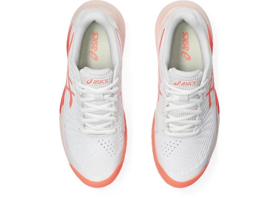 Asics Gel Challenger 14 Ladies White Sun Coral