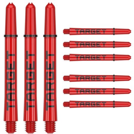 Target Tag Pro Grip Shafts Red