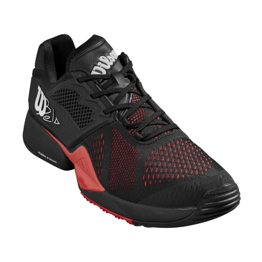 images Wilson Bela Tour Black Infra Red Padel Shoes