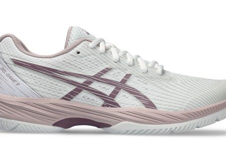 Asics Gel Game 9 Ladies White Dusty Mauve