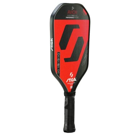 Stiga Aviox Fiber Poly Pro Red Pickleball Paddle