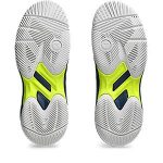 images Asics Gel Game 9 GS White Mako Blue Junior Tennis Shoe