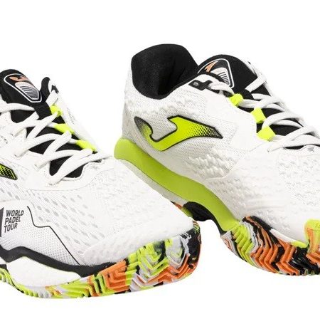 Joma T-Smash 2302 Padel Shoes White Lemon