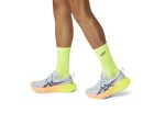images Asics Performance Socks Yellow Grey Crew 1 Pack