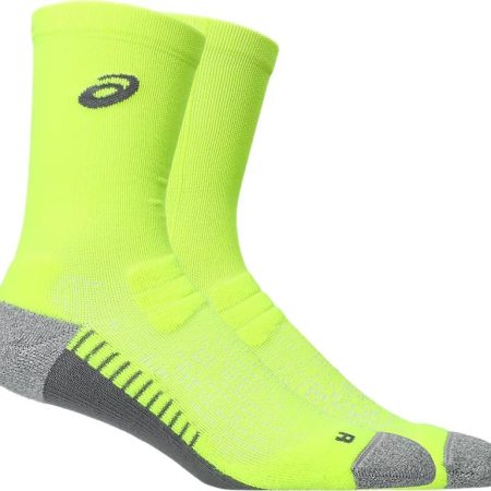 Asics Performance Socks Yellow Grey Crew 1 Pack