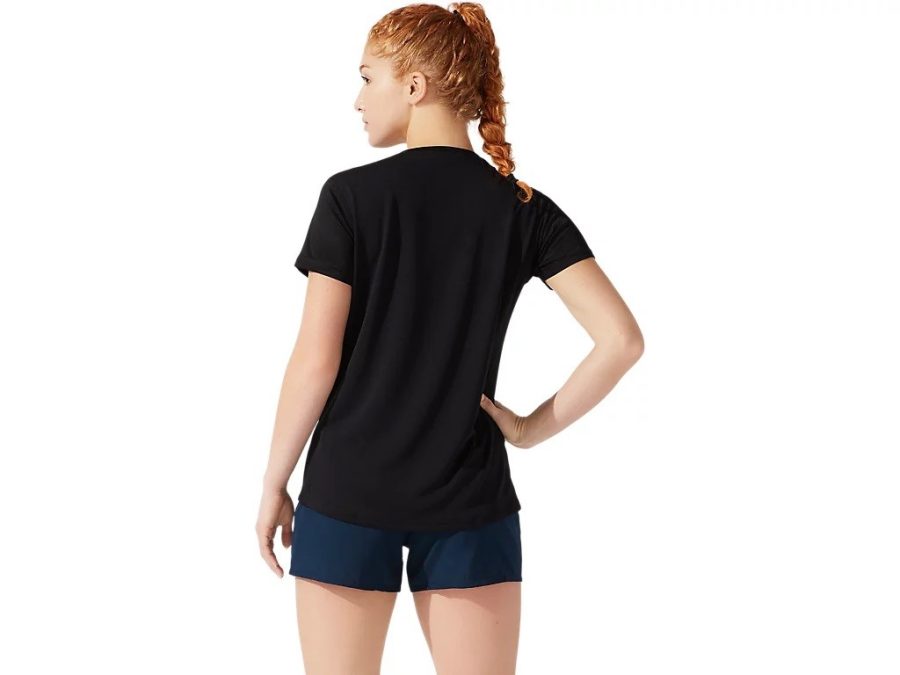 Asics ladies Core SS Top Black