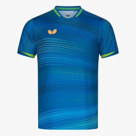 Butterfly Nagano Shirt Blue