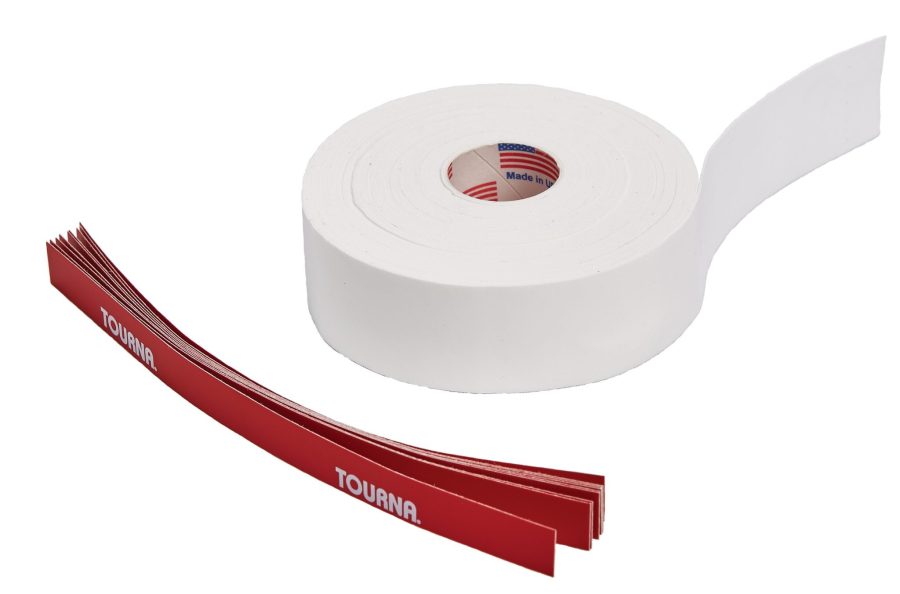 Tourna Mega Tac White Over Grips 10 Pack